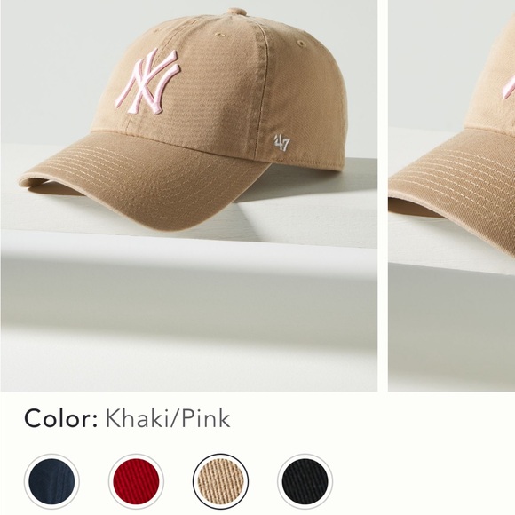 '47 New York Yankees Baseball Cap - hot pink worn once - Picture 5 of 5